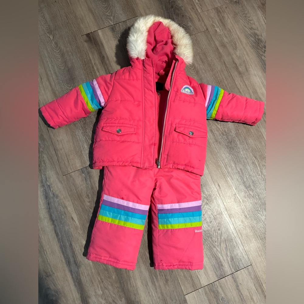 Girls 24month snow suit+jacket